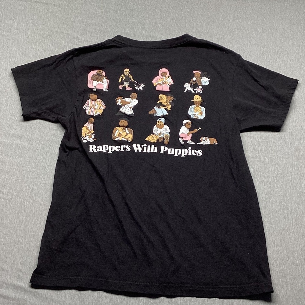 Rappers With Puppies Tee Size Medium